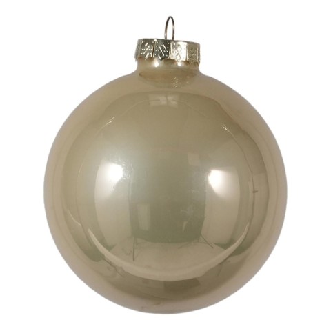 SFERA IN VETRO MM.80 CHAMPAGNE